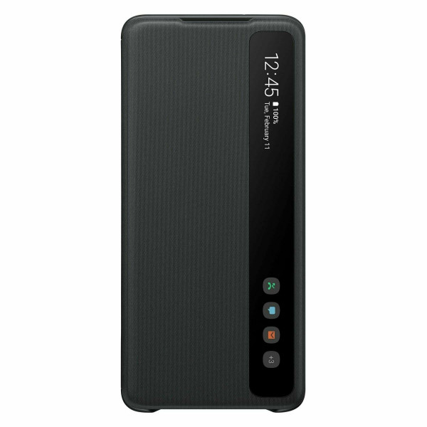 Чохол-книжка Samsung Clear View Cover для Samsung Galaxy S20+ SM-G985 Black (EF-ZG985CBEGRU)
