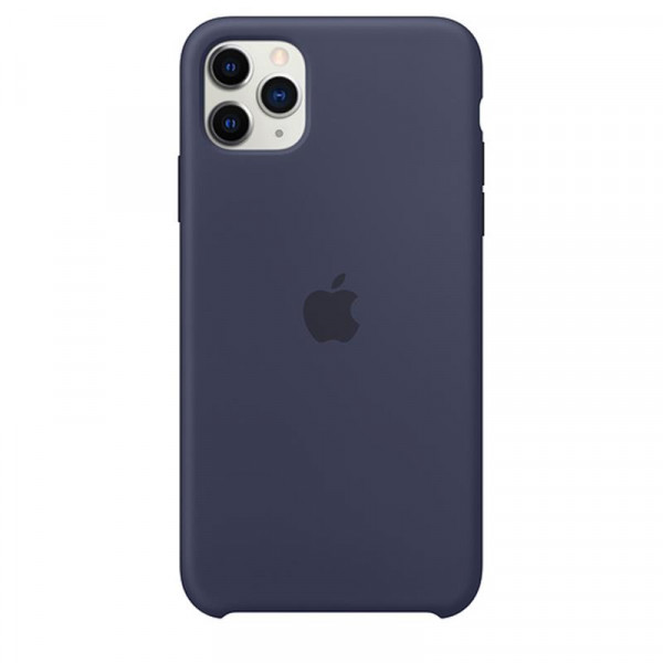 Чохол-накладка Apple Silicone Case для Apple iPhone 11 Pro Max Midnight Blue (MWYW2)