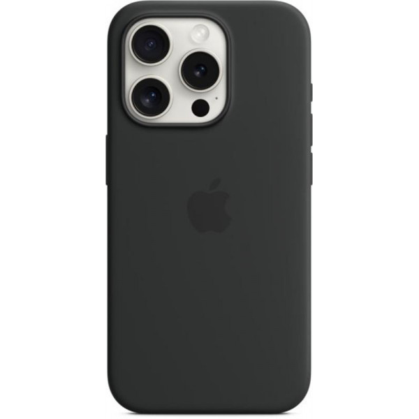 Чохол-накладка Apple Silicone Case with MagSafe для Apple iPhone 15 Pro Black (MT1A3)