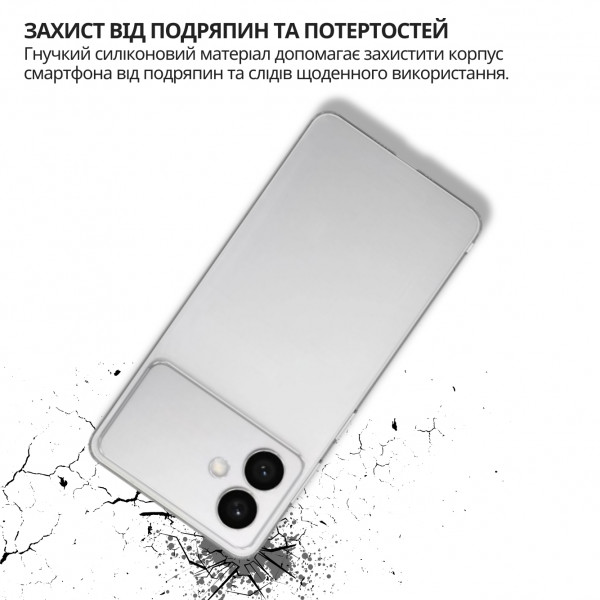 Чохол-накладка BeCover для Samsung Galaxy S26 Edge SM-S947 Transparancy (714879)