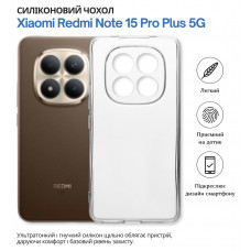 Чохол-накладка BeCover для Xiaomi Redmi Note 15 Pro Plus 5G Transparancy (714977)