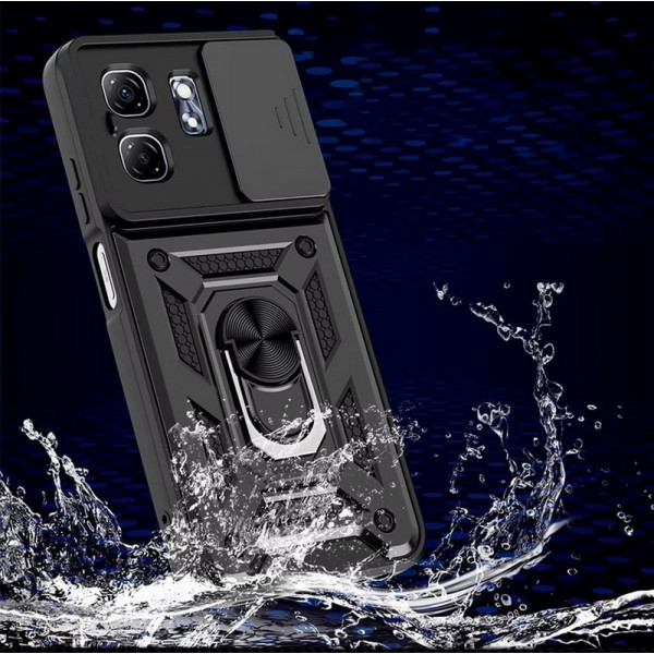 Чохол-накладка BeCover Military для Infinix Hot 50i (X6531) Black (713047)