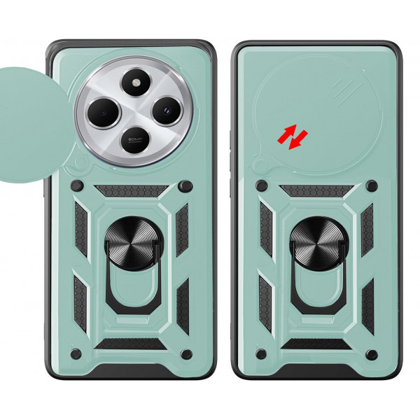 Чохол-накладка BeCover Military для Xiaomi Redmi A4 5G Dark Green (712876)