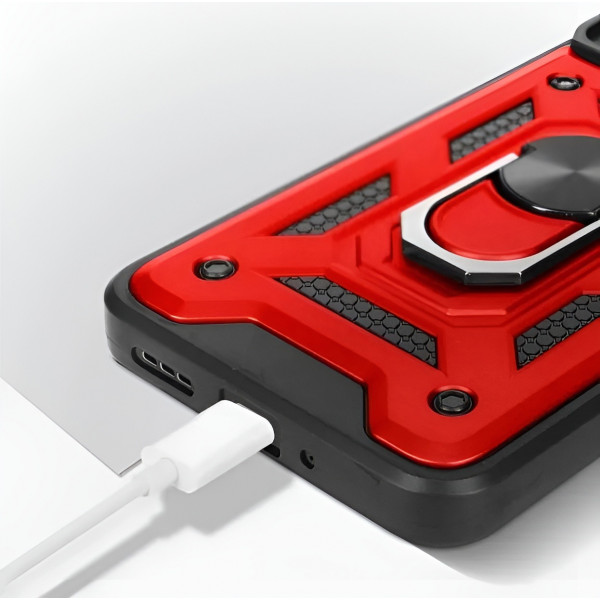 Чохол-накладка BeCover Military для Xiaomi Redmi Note 13 Pro 4G Red (711027)