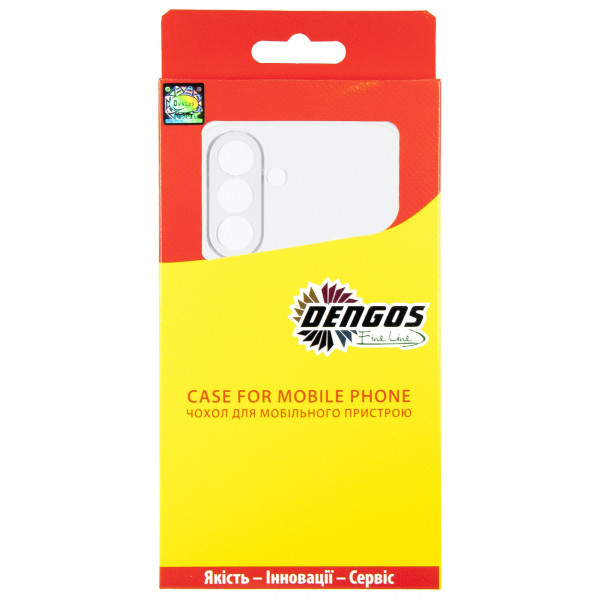Чохол-накладка Dengos для Samsung Galaxy A37 5G SM-A376 Clear (DG-KM-CCRB-06) + ремінець