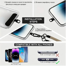 Чохол-накладка Dengos для Samsung Galaxy A37 5G SM-A376 Clear (DG-KM-CCRB-06) + ремінець