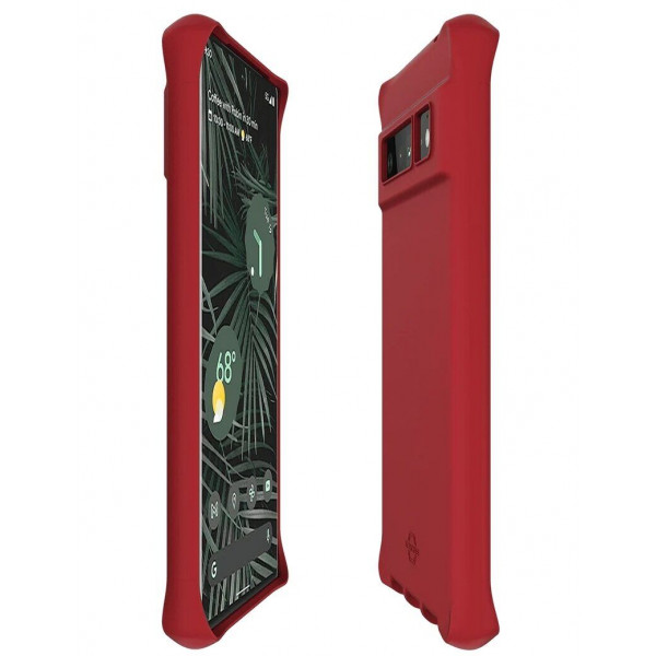 Чохол-накладка ItSkins Hybrid Silk для Google Pixel 6 Pro Red (GG6X-HBURN-CHRD)