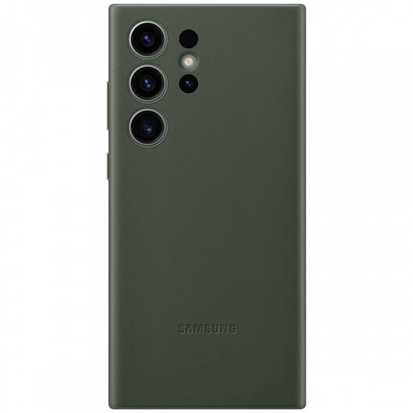 Чохол-накладка Samsung Leather Cover для Samsung Galaxy S23 Ultra SM-S918 Green (EF-VS918LGEGRU)