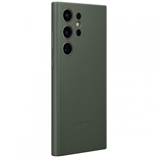 Чохол-накладка Samsung Leather Cover для Samsung Galaxy S23 Ultra SM-S918 Green (EF-VS918LGEGRU)