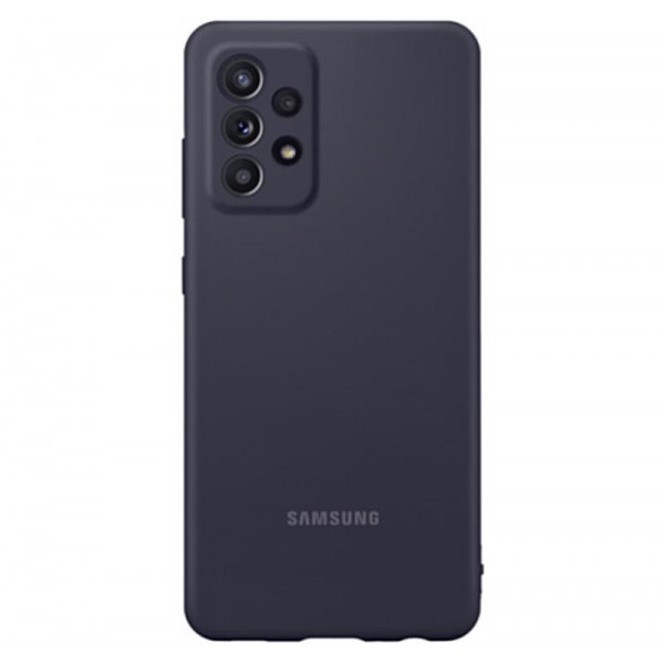 Чохол-накладка Samsung Silicone Cover для Samsung Galaxy A52 SM-A525/SM-A526/A52s SM-A528 Black (EF-PA525TBEGRU)