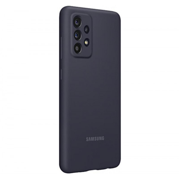 Чохол-накладка Samsung Silicone Cover для Samsung Galaxy A52 SM-A525/SM-A526/A52s SM-A528 Black (EF-PA525TBEGRU)