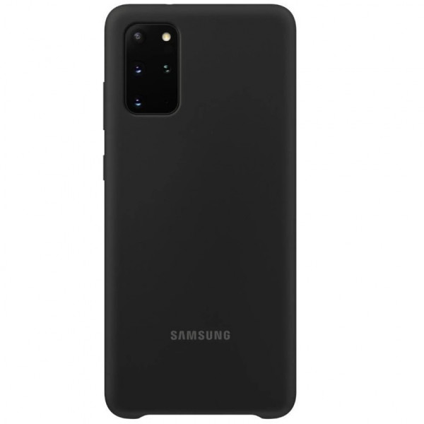 Чохол-накладка Samsung Silicone Cover для Samsung Galaxy S20+ SM-G985 Black (EF-PG985TBEGRU)