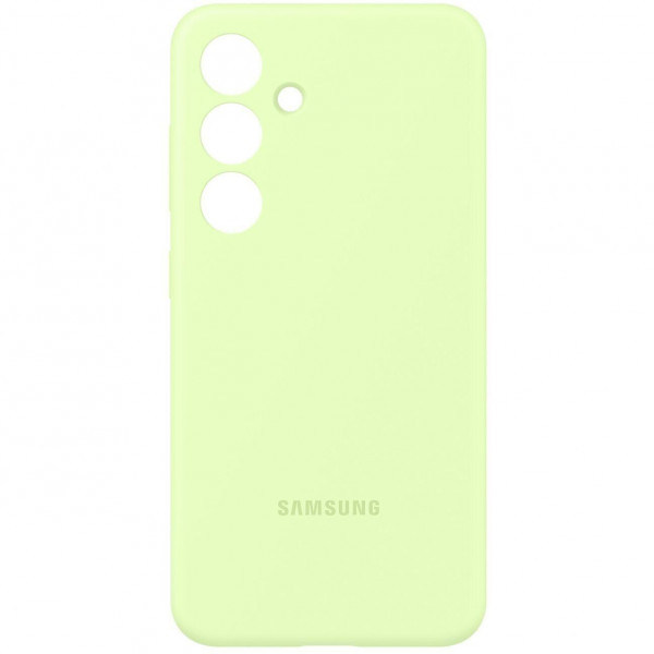 Чохол-накладка Samsung Silicone Cover для Samsung Galaxy S24 SM-S921 Light Green (EF-PS921TGEGWW)