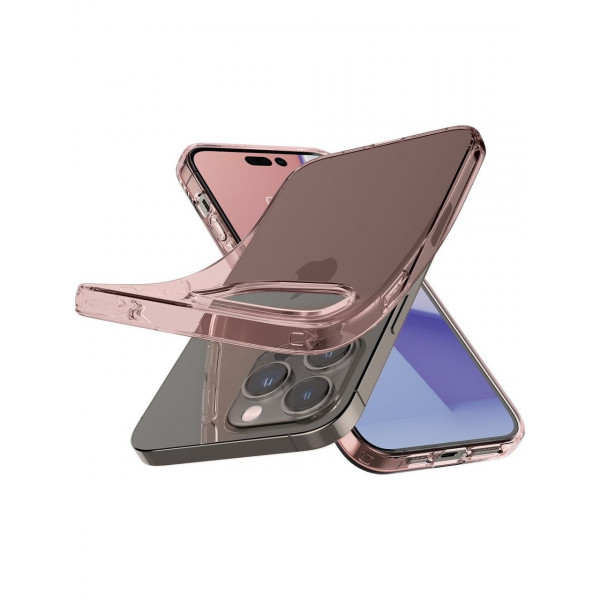 Чохол-накладка Spigen Crystal Flex для Apple iPhone 14 Pro Max Rose Crystal (ACS04638)