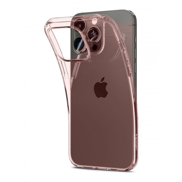 Чохол-накладка Spigen Crystal Flex для Apple iPhone 14 Pro Max Rose Crystal (ACS04638)