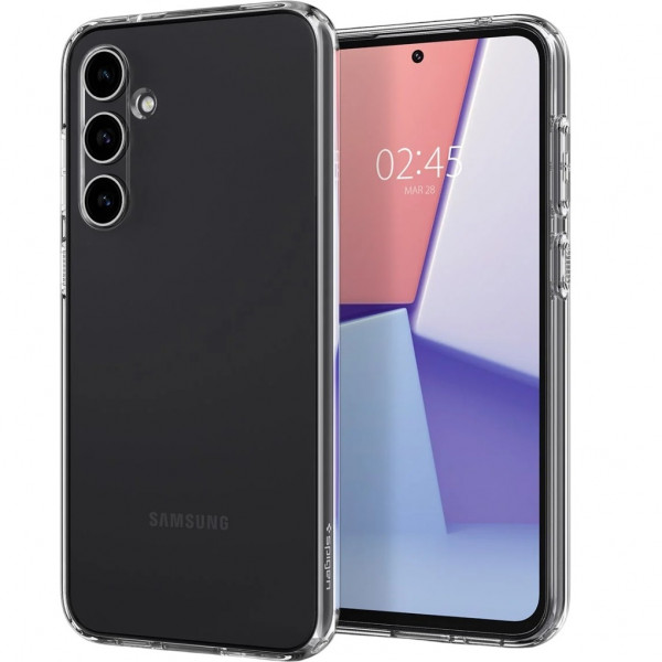 Чохол-накладка Spigen Crystal Flex для Samsung Galaxy S23 FE SM-S711 Crystal Clear (ACS07040)