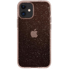 Чохол-накладка Spigen Liquid Crystal Glitter для Apple iPhone 12 Mini Rose Quartz (ACS01742)