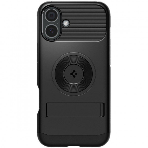 Чохол-накладка Spigen Slim Armor with MagFit для Apple iPhone 16 Plus Black (ACS08098)