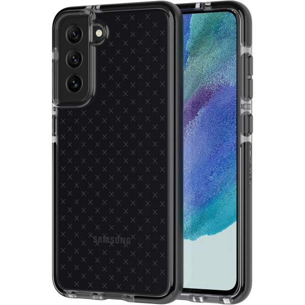 Чохол-накладка Tech21 Evo Check для Samsung Galaxy S21 FE SM-G990 Black (T21-9080)