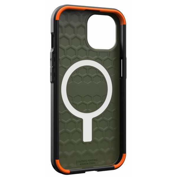 Чохол-накладка Urban Armor Gear Civilian Magsafe для Apple iPhone 15 Olive (114287117272)