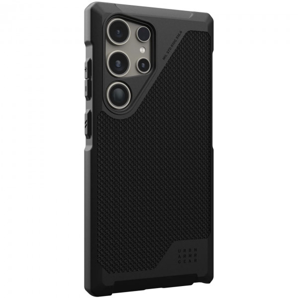 Чохол-накладка Urban Armor Gear Metropolis LT Pro для Samsung Galaxy S24 Ultra Kevlar Black (214420113940)