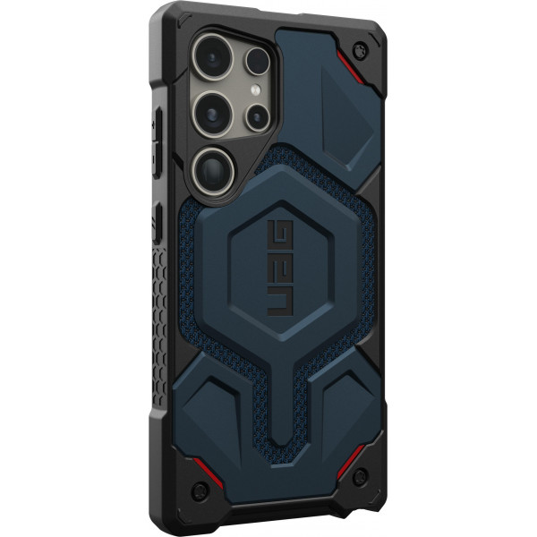 Чохол-накладка Urban Armor Gear Monarch Pro для Samsung Galaxy S24 Ultra SM-S928 Kevlar Black (214416113940)