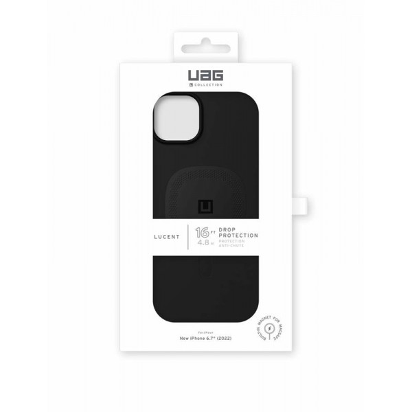 Чохол-накладка Urban Armor Gear U Lucent 2.0 Magsafe для Apple iPhone 14 Plus Black (114077314040)