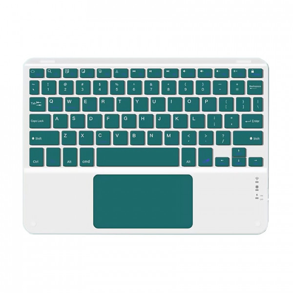 Чохол з бездротовою клавіатурою (TouchPad) BeCover для Lenovo Tab M10 Plus TB-125F (3rd Gen)/K10 Pro TB-226 Dark Green (712392)