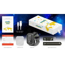 Дитячий смарт-годинник Garmix PointPRO-200 4G/GPS/WiFi Black