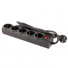 Фільтр живлення LogicPower 5 розеток 3м LP-X5 Premium Black (LP9584)