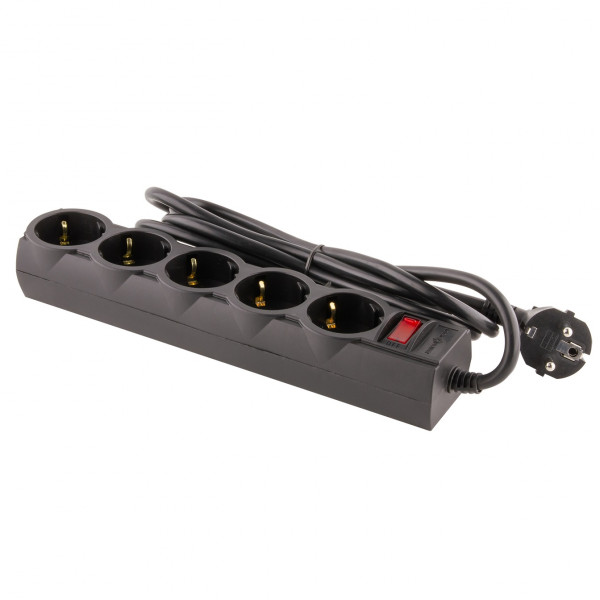 Фільтр живлення LogicPower 5 розеток 3м LP-X5 Premium Black (LP9584)