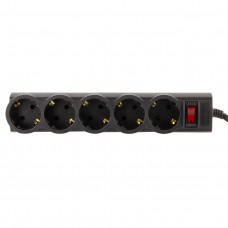 Фільтр живлення LogicPower 5 розеток 3м LP-X5 Premium Black (LP9584)