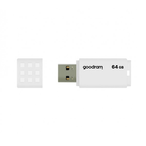 Флеш-накопичувач USB2.0 64GB Goodram UME2 White (UME2-0640W0R11)