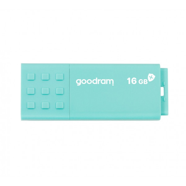 Флеш-накопичувач USB3.2 16GB Goodram UME3 Care Green (UME3-0160CRR11)