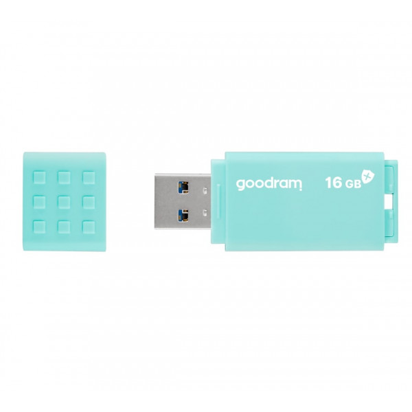 Флеш-накопичувач USB3.2 16GB Goodram UME3 Care Green (UME3-0160CRR11)