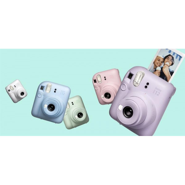 Фотокамера миттєвого друку Fujifilm Instax Mini 12 Mint Green (16806119)