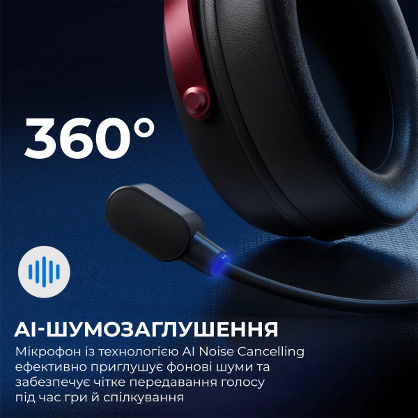 Гарнітура Ajazz AHW10 Black (AHW10-B)