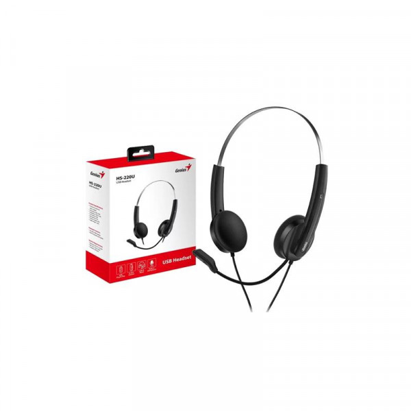 Гарнiтура Genius HS-220U Black (31710020400)