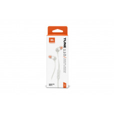 Гарнітура JBL Tune 110 Eco White (JBLT110WHTE)