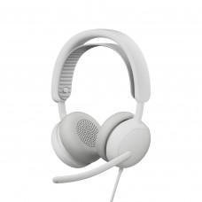 Гарнітура Logitech Zone Wired 2 USB Off-White (981-001621)