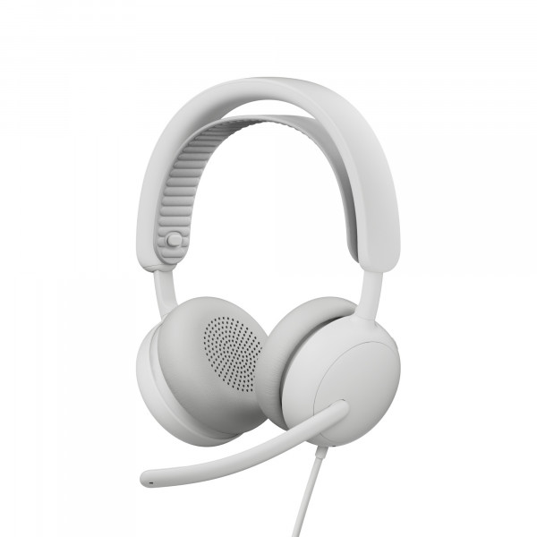 Гарнітура Logitech Zone Wired 2 USB Off-White (981-001621)