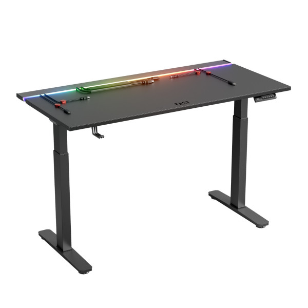 Геймерський стіл 1stPlayer F.A.S.T Black (FAST-1470-RGB-BK)