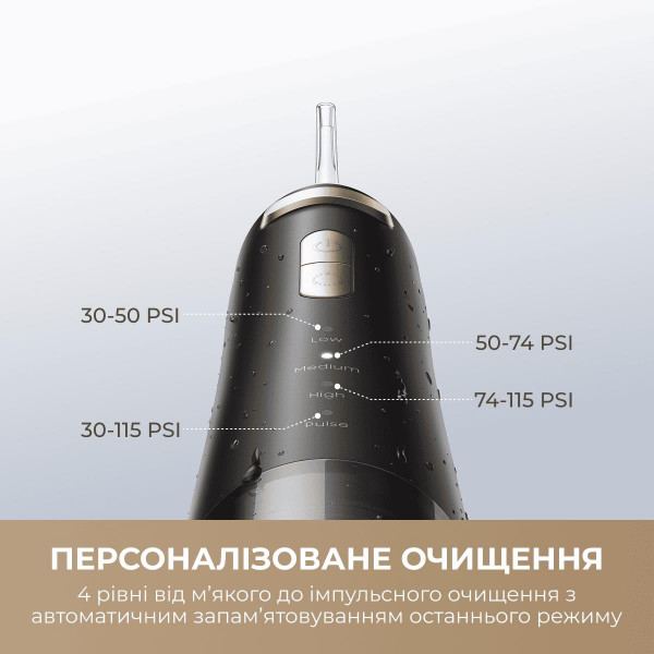 Іригатор Mova Ripple 10 (AWF14A-BK)