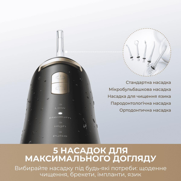 Іригатор Mova Ripple 10 (AWF14A-BK)