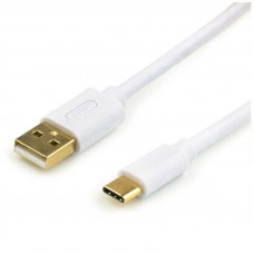 Кабель Atcom (13427) USB 2.0/USB type C, 1.8м, білий