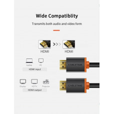 Кабель Cabletime HDMI - HDMI V 2.0 (M/M), 1 м, Black (CH23H)
