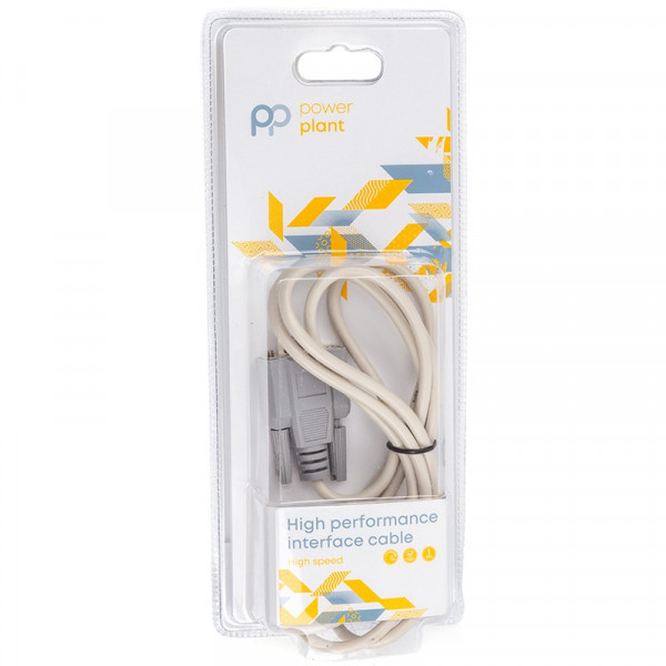 Кабель для сканерів штрих-коду PowerPlant RJ45 - RS-232 (F) 1.5 м (CA913251)