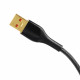 Кабель Essager Interstellar Transparent Design USB - USB Type-C (M/M), 100W, 1 м Black (EXCT-XJ01-P)