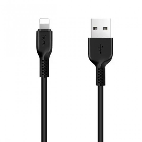 Кабель Hoco X13 Easy Charged USB - Lightning, 1 м, Black (D22970)