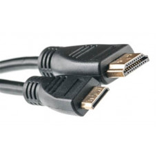 Кабель PowerPlant (KD00AS1246) miniHDMI-HDMI v1.3, 5м, Black